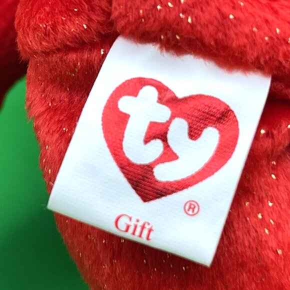 Ty Beanie Baby Christmas Angel Bear Lot of 3 MWMT Gift Love Peace Star Plush - Picture 10 of 16